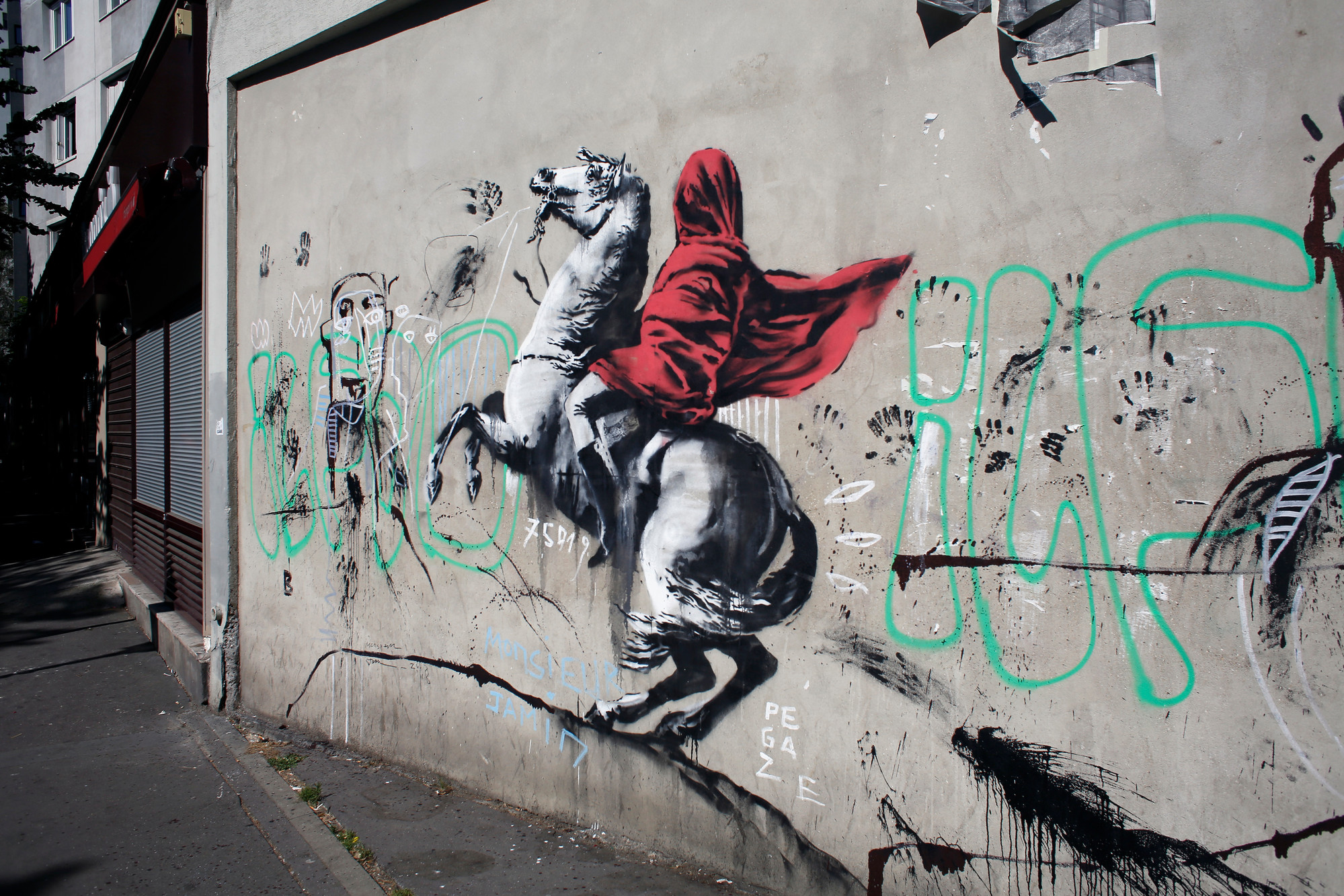 Paris splashed with works by street artist Banksy | The Sumter Item